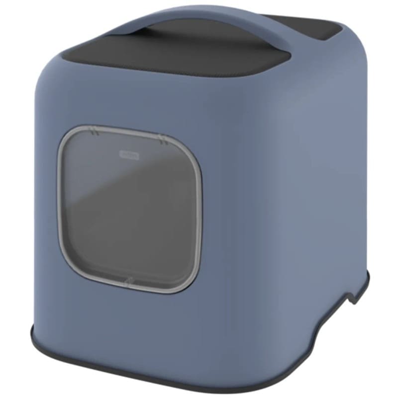 Gimcat Smart Olimpia slēgta kaķu tualete Blue 51x39,5x44 cm
